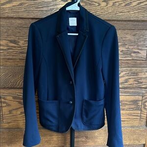 Gap navy Academy Blazer size 4 black tipping